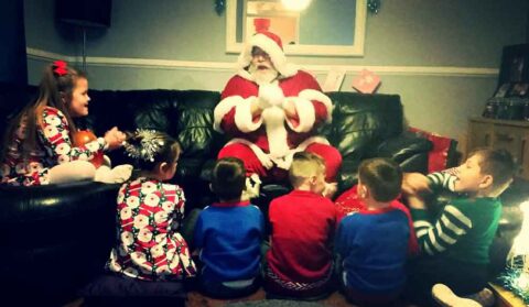 Santa Visits Me in Wirral