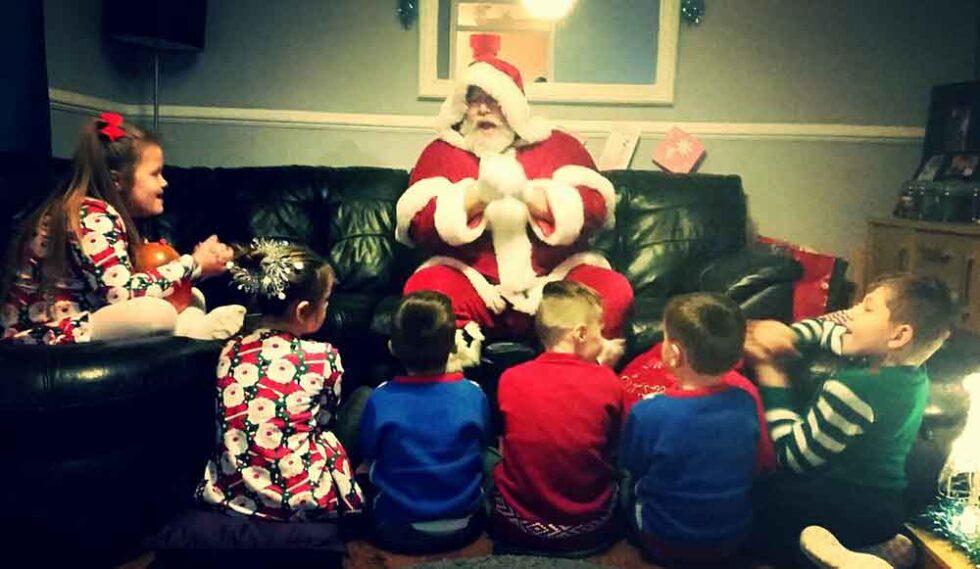 Santa Visits Me in Wirral