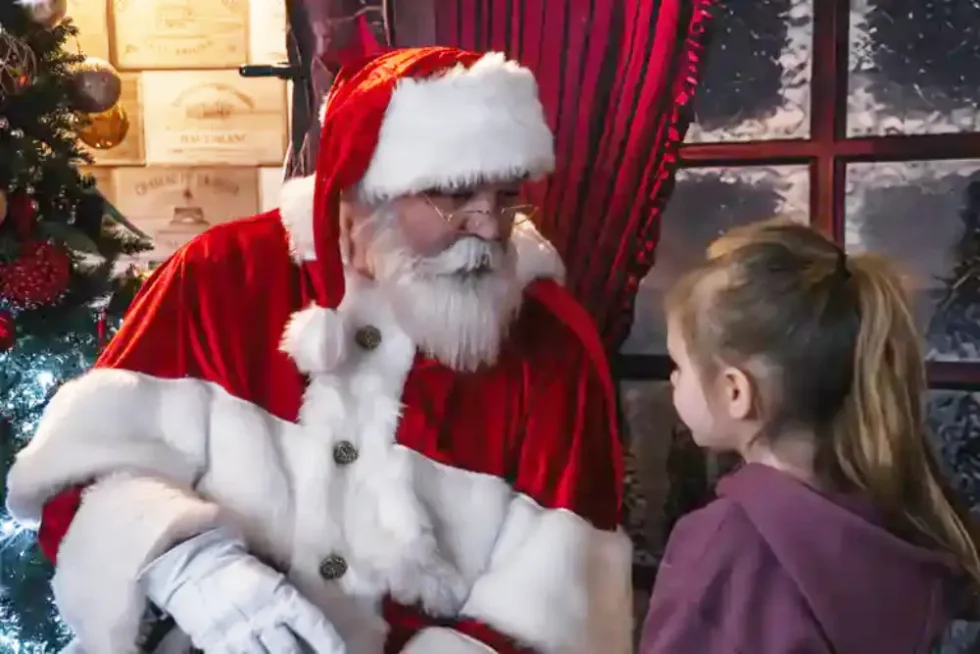 Santa Visits Me 2025 Kev