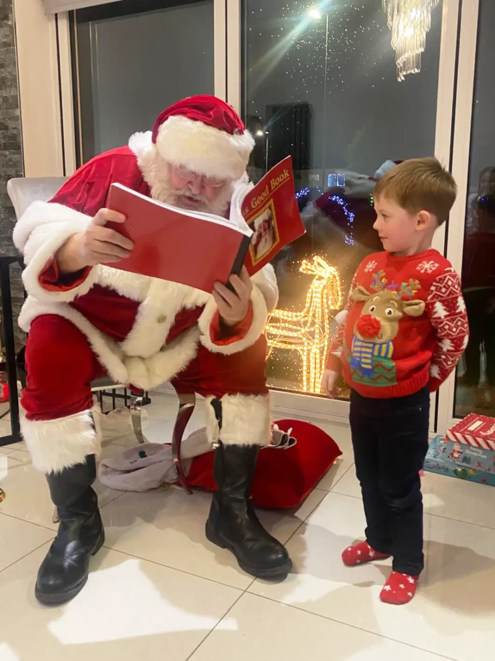 Santa Visits Me 2025
